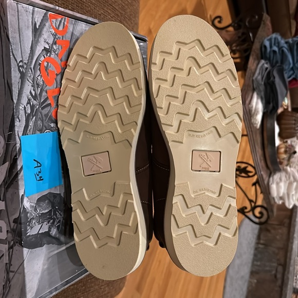 IRON AGE men’s REINFORCER MEN'S BROWN 6" WEDGE WORK BOOT IA5061 - Picture 10 of 15